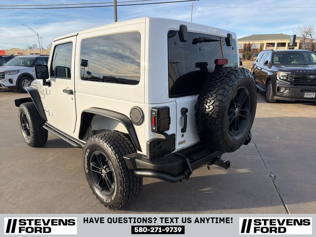 2017 Jeep Wrangler Winter