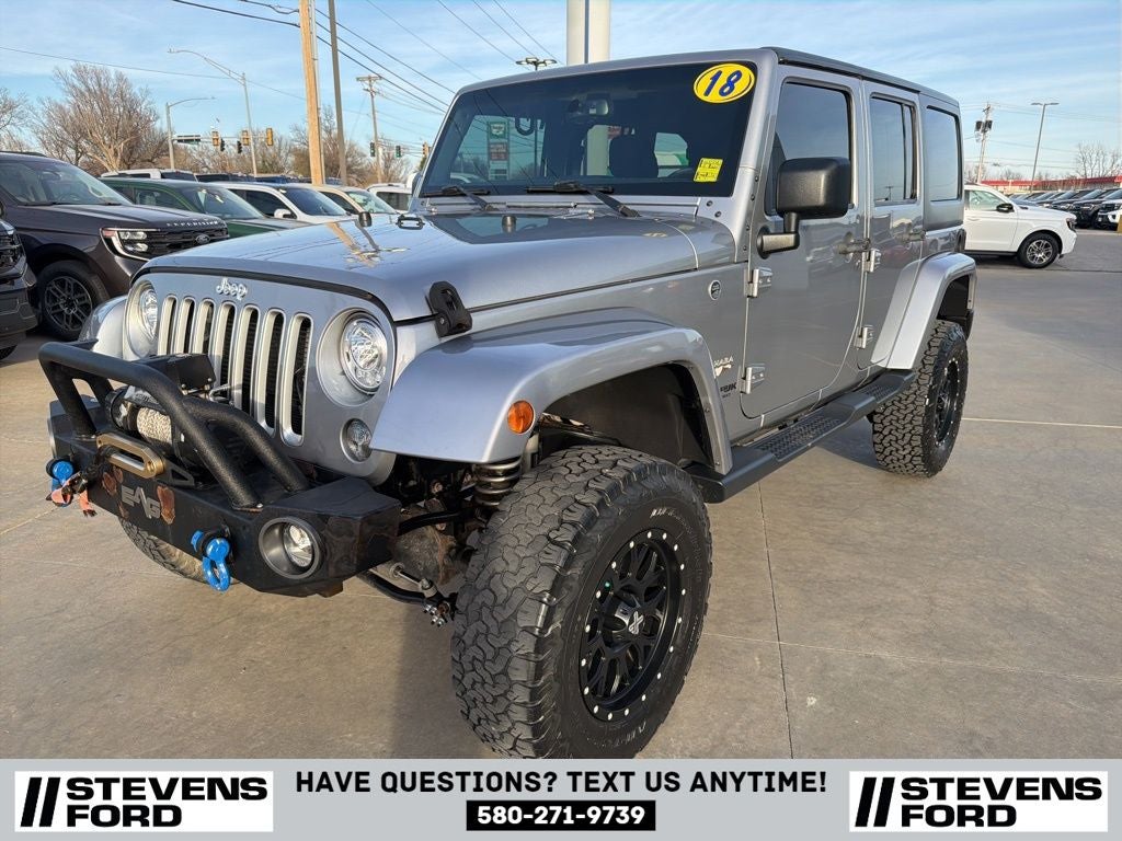 2018 Jeep Wrangler JK Unlimited Sahara