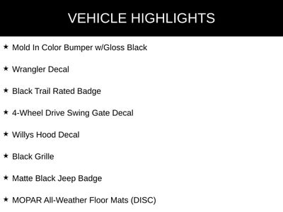 2021 Jeep Wrangler Unlimited Willys