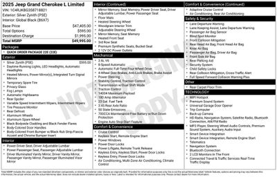 2025 Jeep Grand Cherokee L Limited