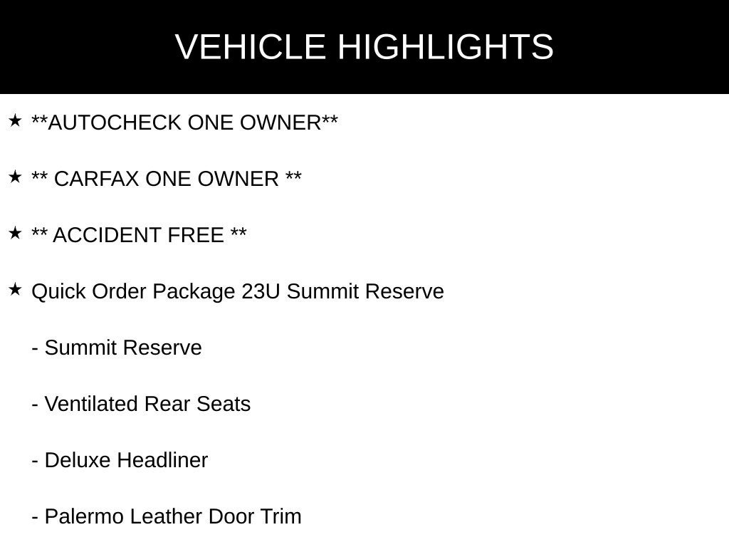 2023 Jeep Grand Cherokee L Summit