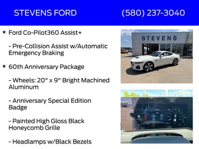 2025 Ford Mustang GT Premium 60th Anniversary