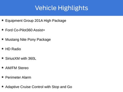 2026 Ford Mustang EcoBoost Premium
