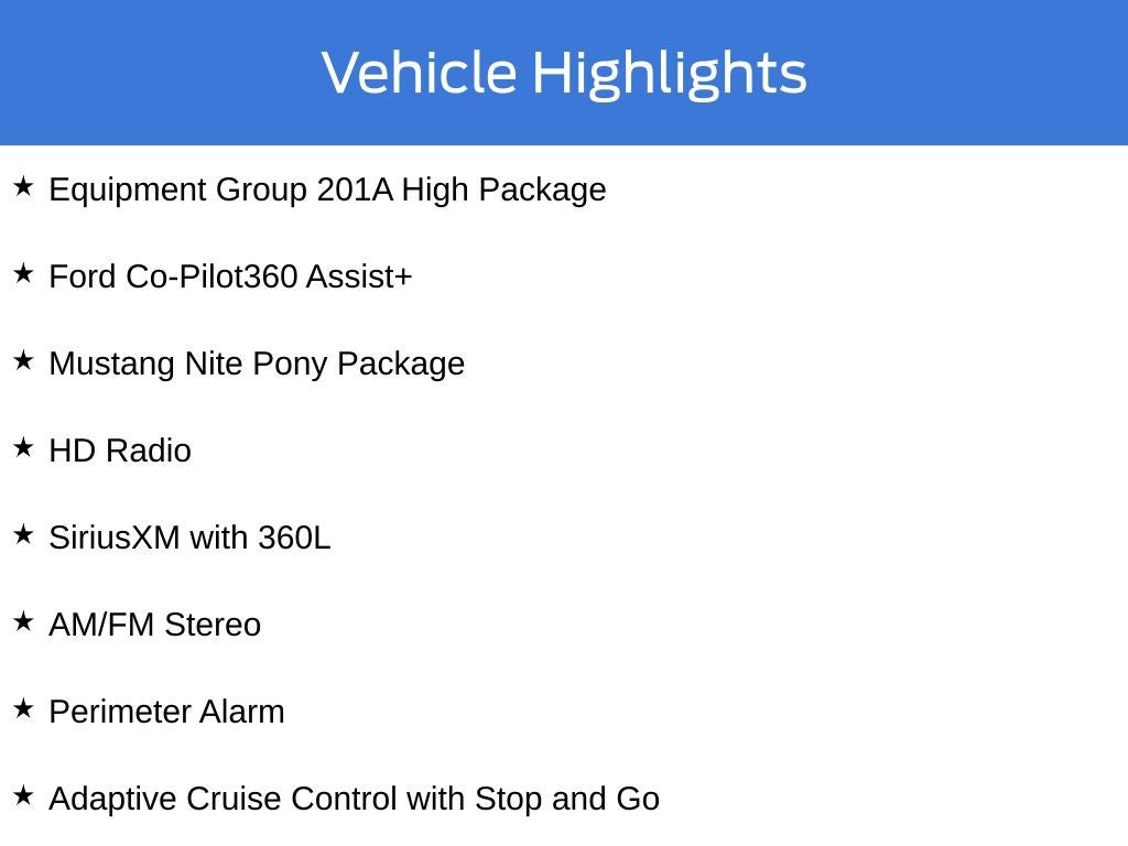 2026 Ford Mustang EcoBoost Premium