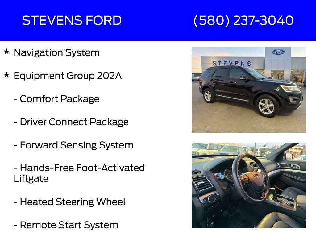 2017 Ford Explorer XLT