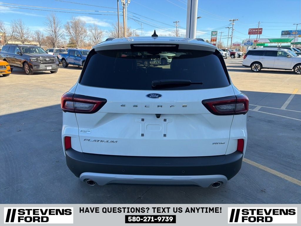2026 Ford Escape Platinum
