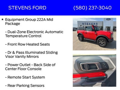 2022 Ford Bronco Big Bend