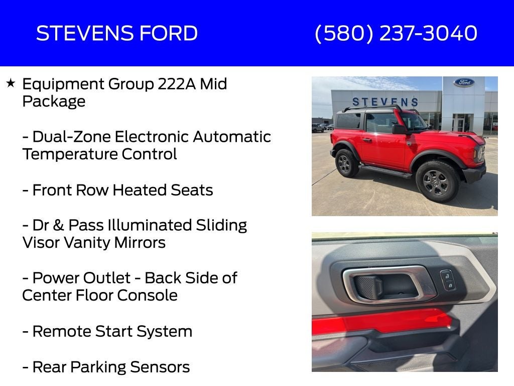 2022 Ford Bronco Big Bend