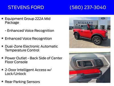 2022 Ford Bronco Big Bend