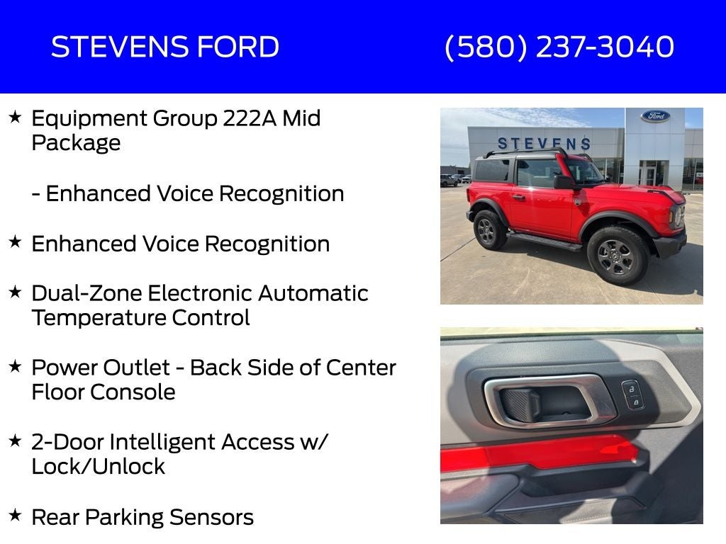 2022 Ford Bronco Big Bend