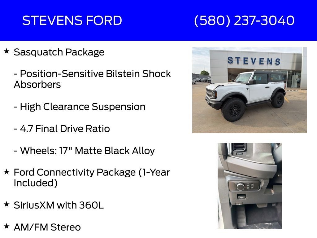 2026 Ford Bronco Base