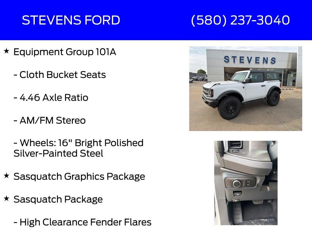 2026 Ford Bronco Base