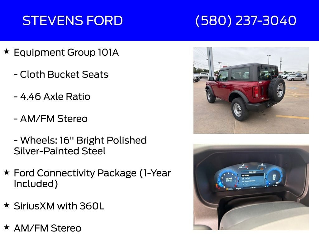 2026 Ford Bronco Base