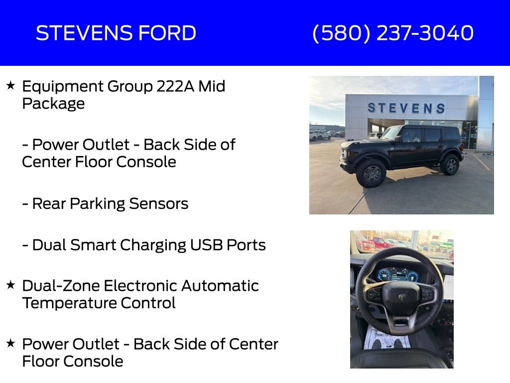 2025 Ford Bronco Big Bend