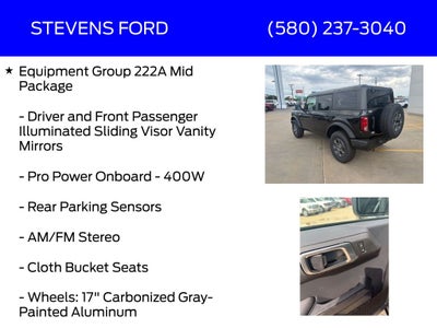 2026 Ford Bronco Big Bend