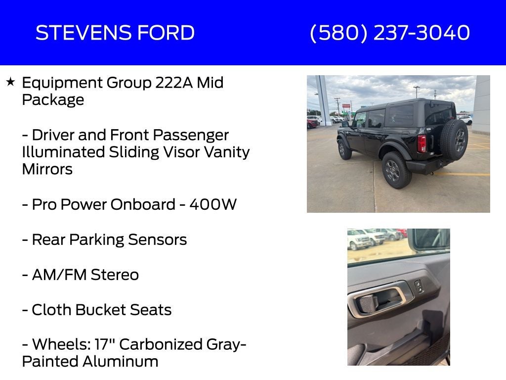 2026 Ford Bronco Big Bend