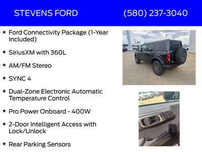2026 Ford Bronco Big Bend