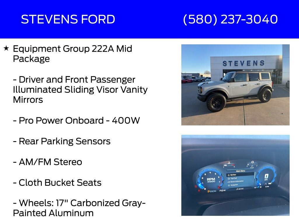 2026 Ford Bronco Big Bend