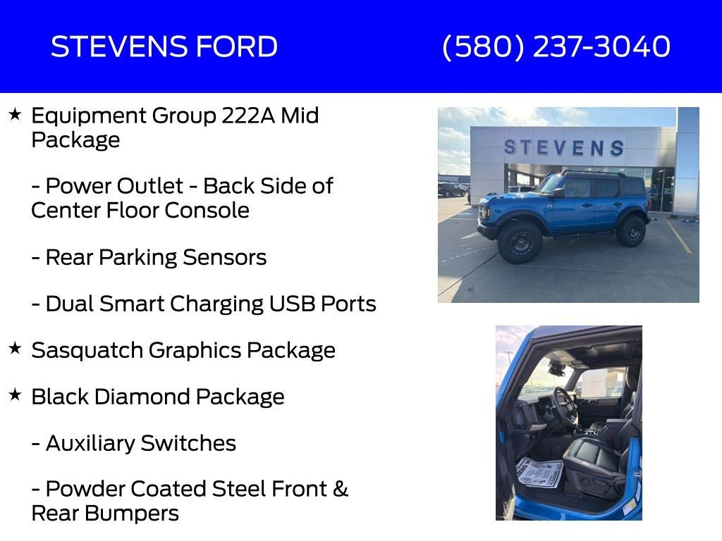 2025 Ford Bronco Big Bend