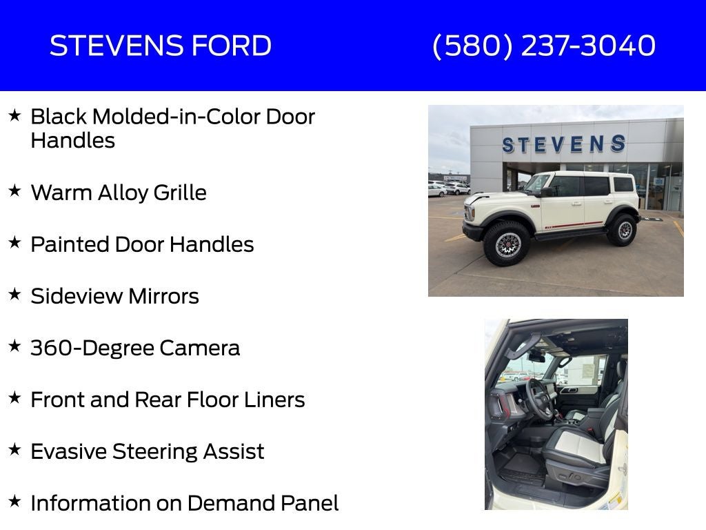 2026 Ford Bronco Outer Banks 60th Anniversary