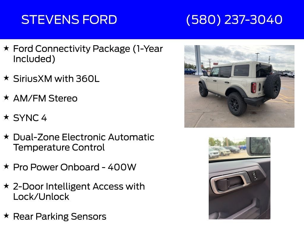 2026 Ford Bronco Badlands