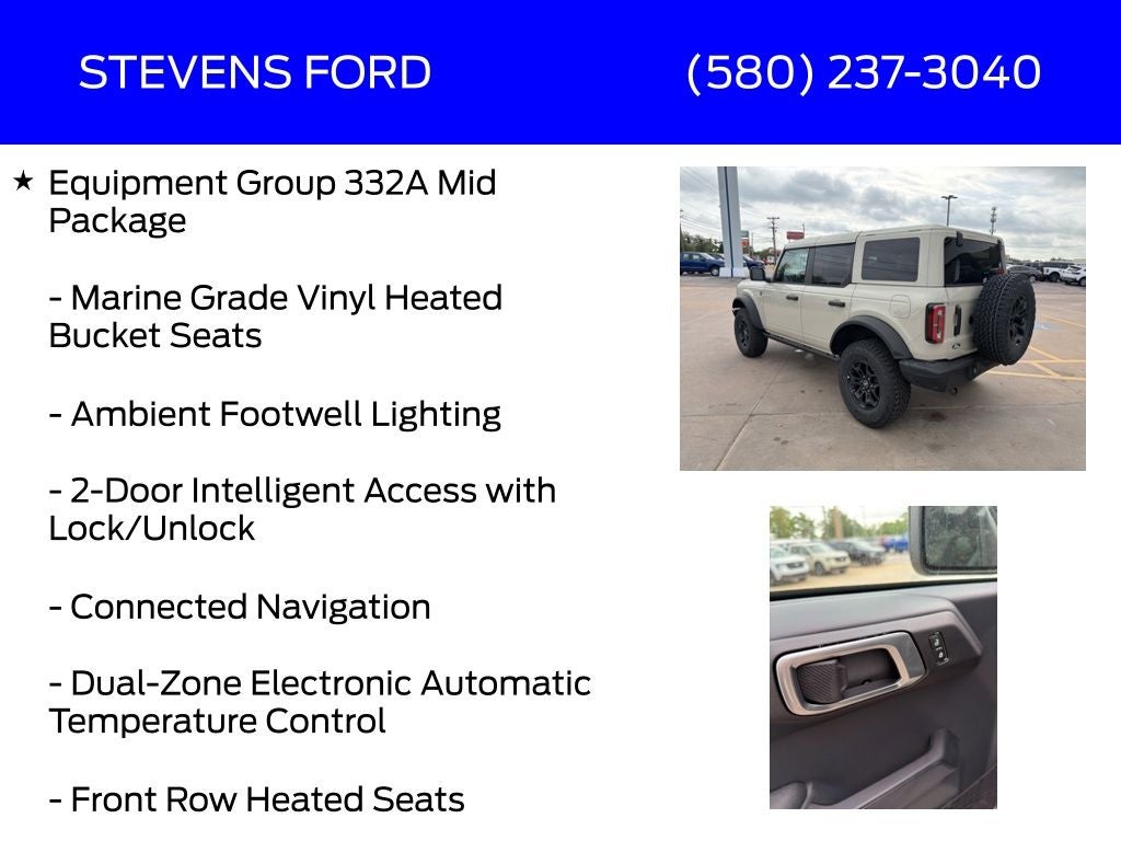 2026 Ford Bronco Badlands