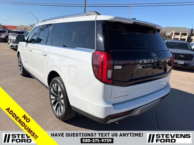 2025 Ford Expedition Max Platinum