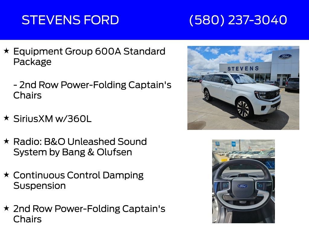2025 Ford Expedition Max Platinum