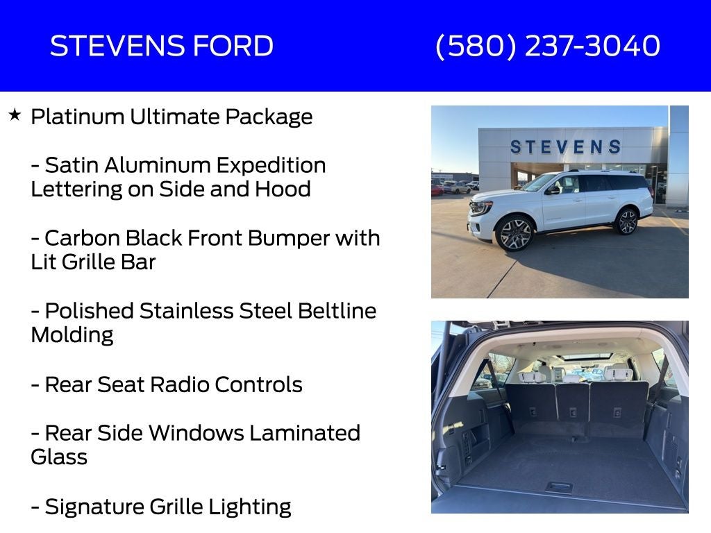 2026 Ford Expedition Max Platinum