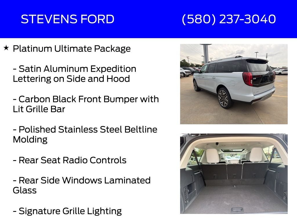 2026 Ford Expedition Max Platinum