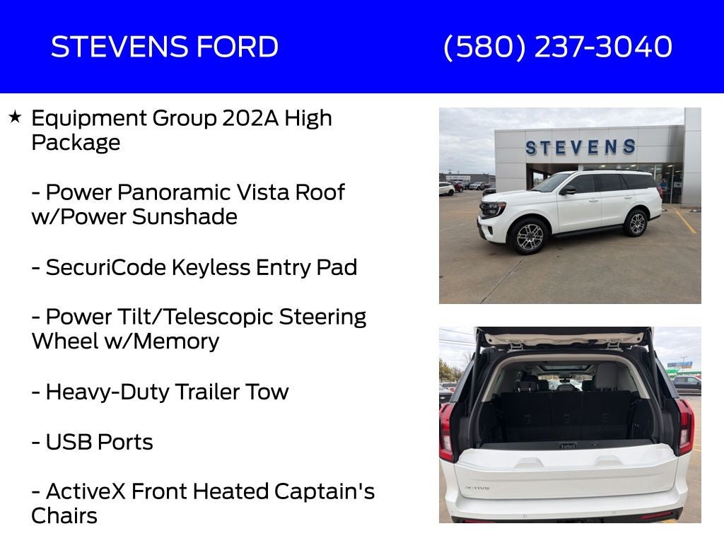 2025 Ford Expedition Active