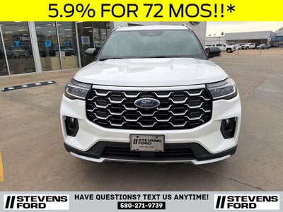 2026 Ford Explorer Platinum