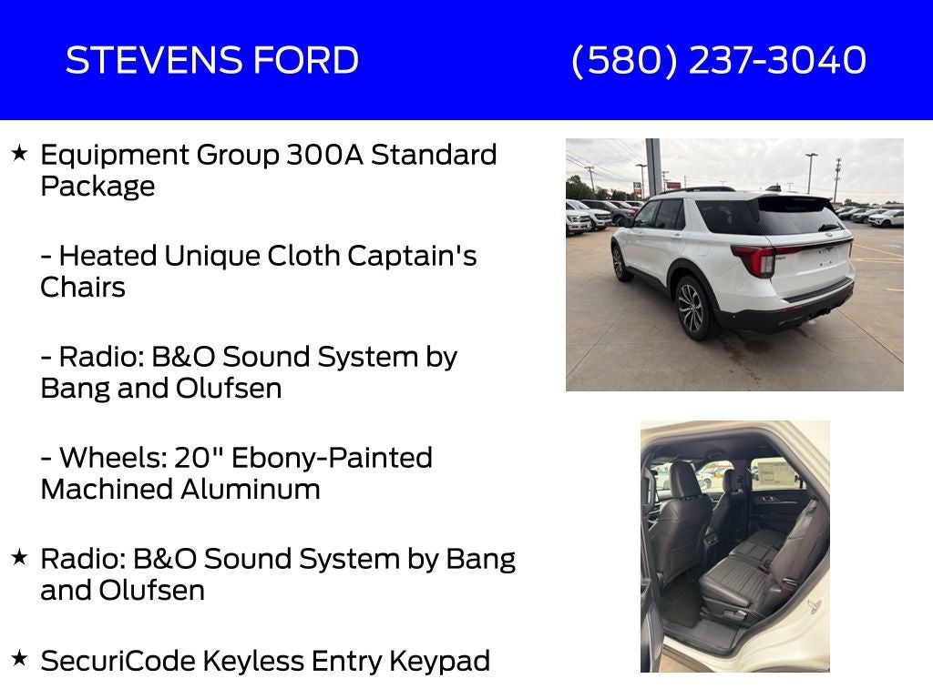 2026 Ford Explorer ST-Line
