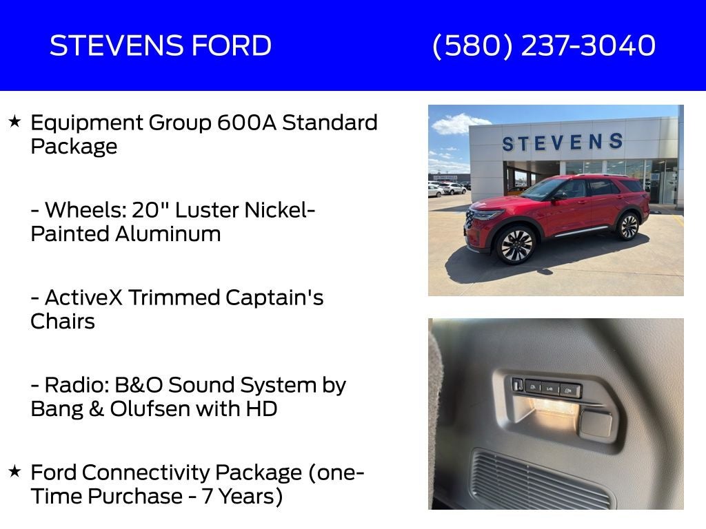 2026 Ford Explorer Platinum