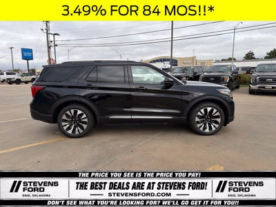 2026 Ford Explorer Platinum