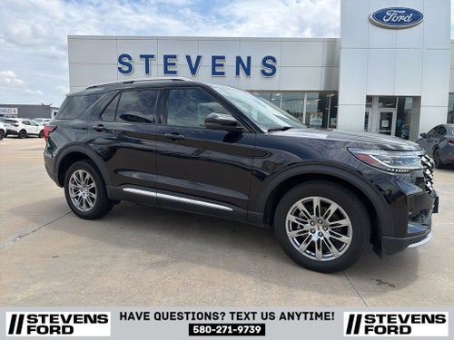 2025 Ford Explorer Platinum