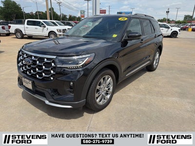 2025 Ford Explorer Platinum