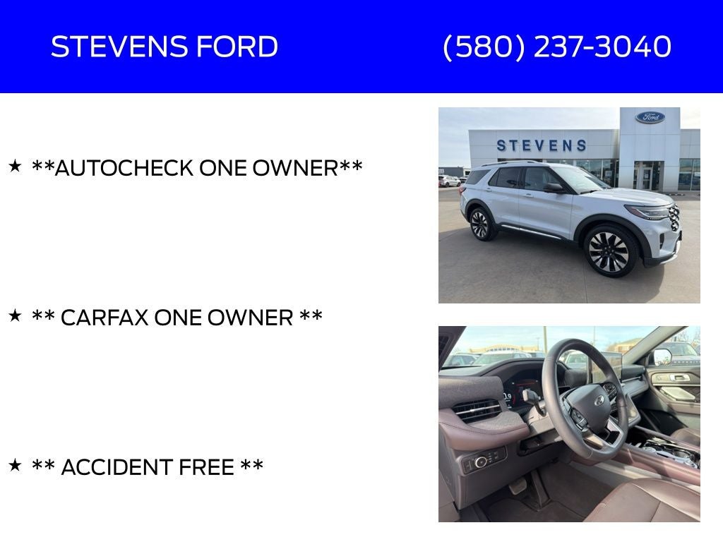 2025 Ford Explorer Platinum