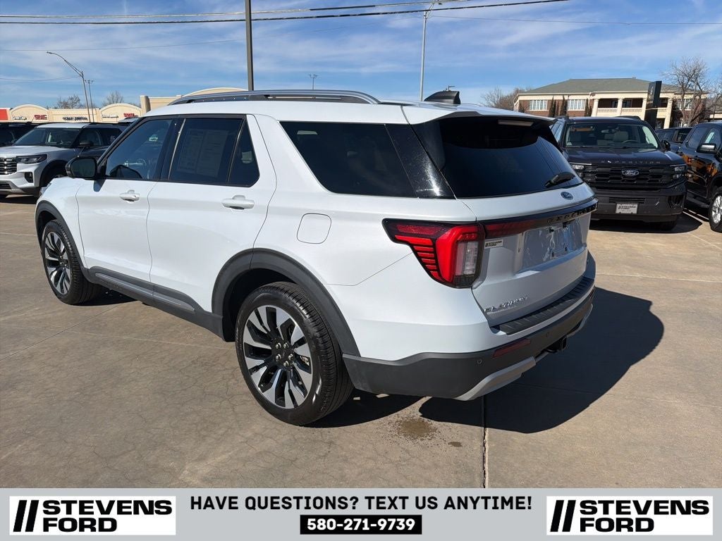 2025 Ford Explorer Platinum