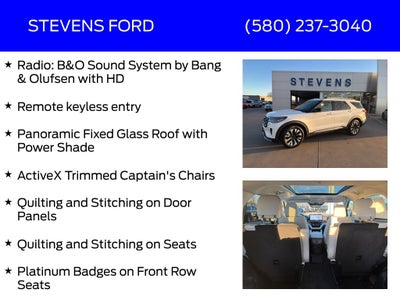 2026 Ford Explorer Platinum
