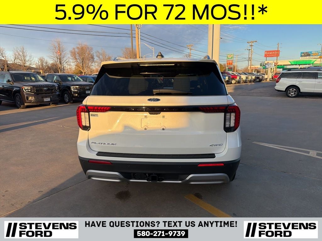 2026 Ford Explorer Platinum