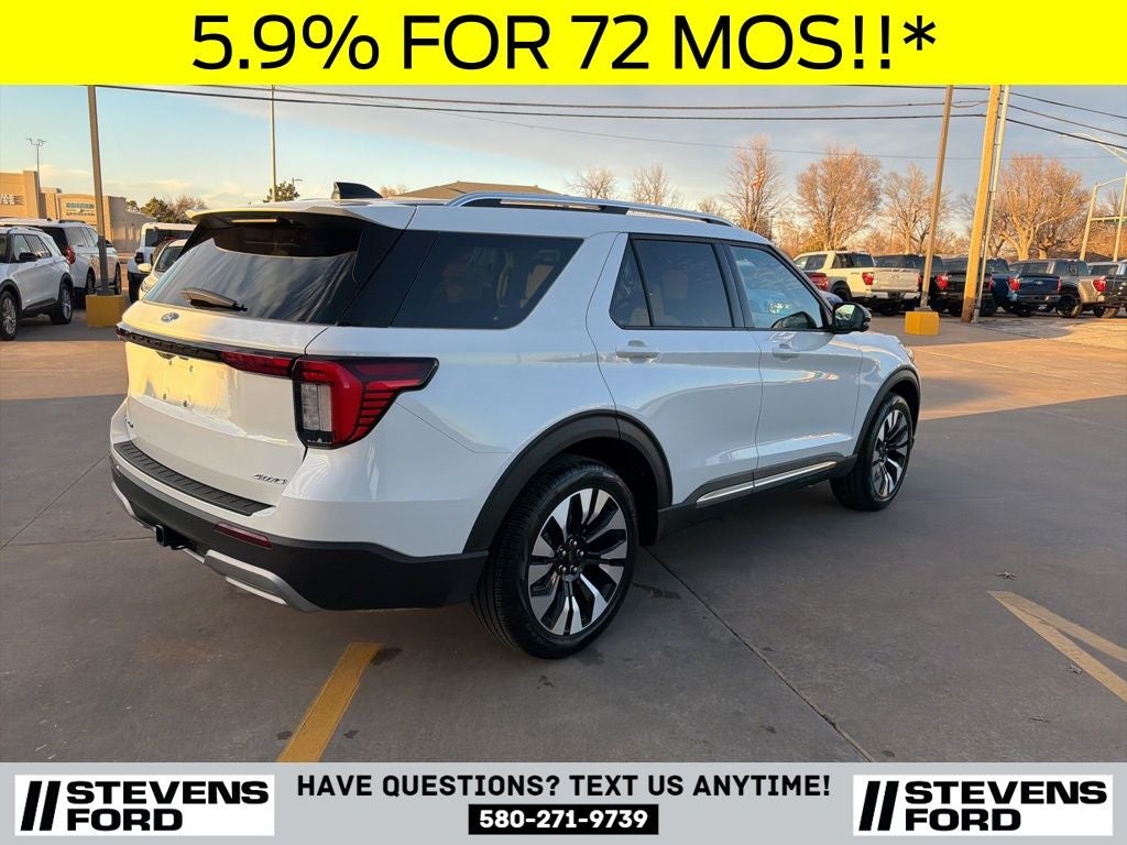 2026 Ford Explorer Platinum