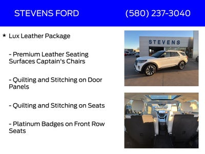 2026 Ford Explorer Platinum
