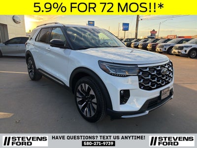 2026 Ford Explorer Platinum