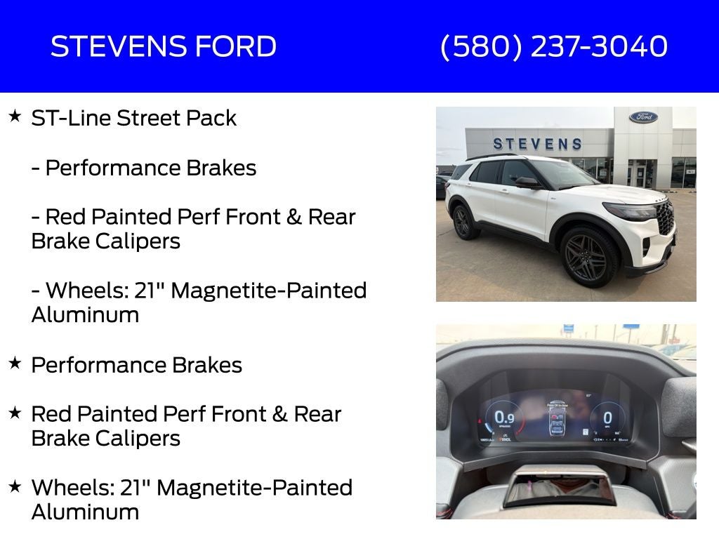 2025 Ford Explorer ST-Line