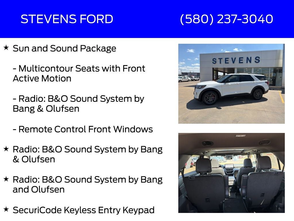 2026 Ford Explorer ST