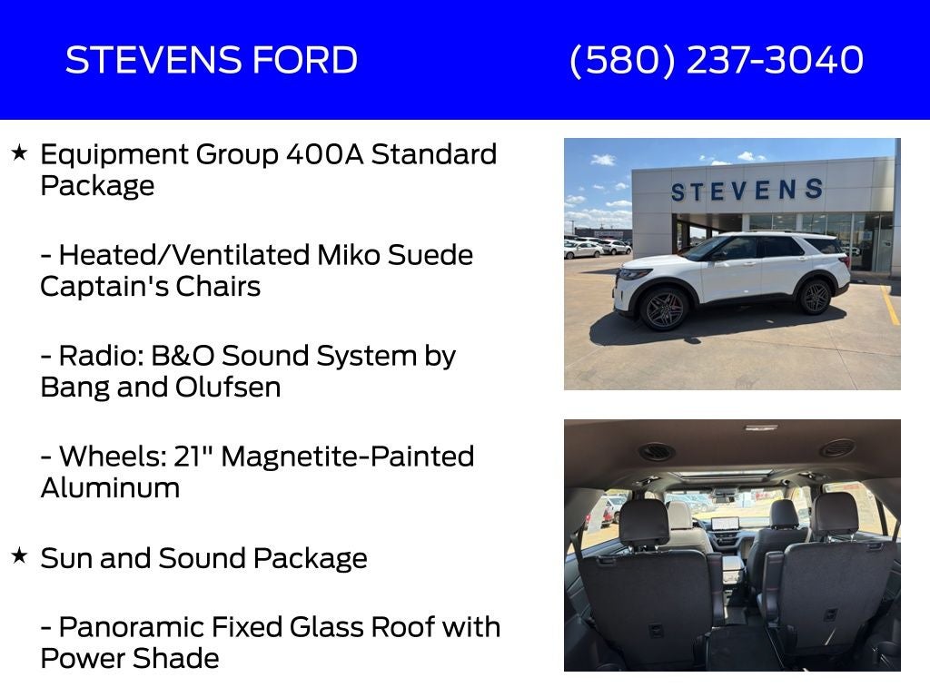 2026 Ford Explorer ST