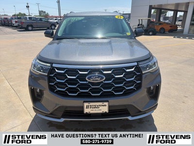2025 Ford Explorer Platinum