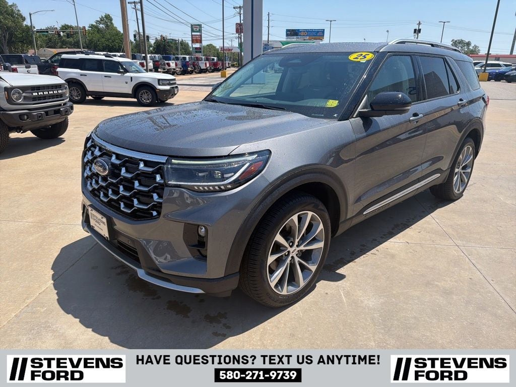 2025 Ford Explorer Platinum