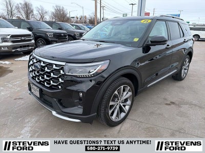 2025 Ford Explorer Platinum